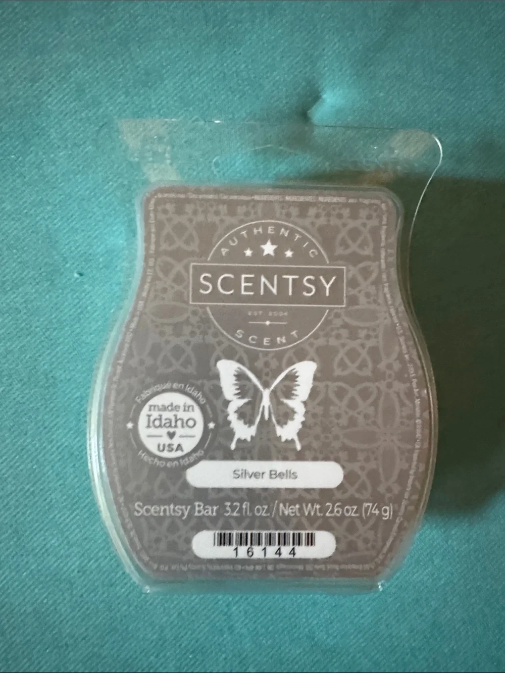 Scentsy Wax Bars — Yellow, Light Blue, Red, Gray Set